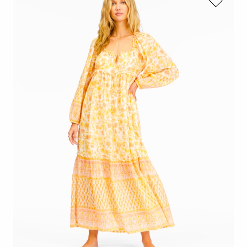 Endless summer long sleeve dress Medium Billabong